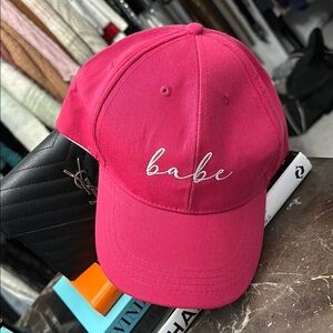 Babe Pink Cap